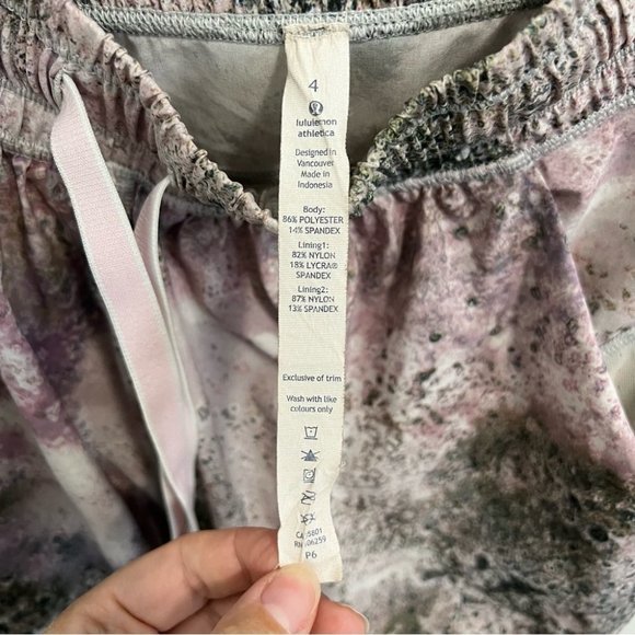 Lululemon Namaskar Pant II Lightweight Jogger Ankle Crop Pants Sugar Crush Multi - Picture 16 of 16